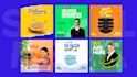 design creative social media post banner ads