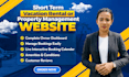create a  vacation rental website, property management website, airbnb website