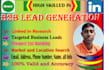 do targeted b2b leads generation from linked in