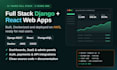 develop full stack django react web app and deploy it on AWS