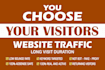 drive country targeted web traffic
