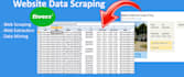 scrape any data from website