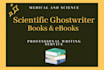 ghostwrite scientific ebook on medical and science