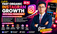 do fast organic instagram growth with real promotion