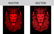 manually vectorize and redraw your logo or sketch