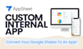 be your google appsheet developer for custom mobile apps