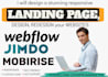 design website from scratch on webflow mobirise and jimdo