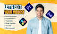 edit high quality videos for any use