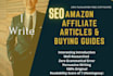 write amazon affiliate SEO articles and buying guides