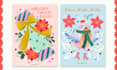 create festive holiday christmas design illustration