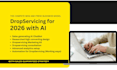 build a highly profitable dropservicing or dropservice website as business model