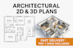 create professional architectural plans and drawings