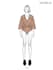 do clothing design with technical drawing  no sewing detail