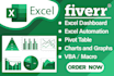 create customize microsoft excel spreadsheets, graphs, dashboard
