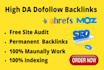 build spam free high quality seo dofollow backlinks
