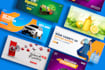 design animated HTML5 banner ads for google ads , gif ads