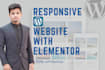 design and build responsive wordpress website, create landing pages