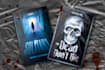design a premium horror book cover