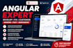 develop, fix, and customize your angular web application