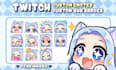 create custom anime twitch emotes or sub badges or sticker