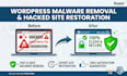 remove malware, virus and restore hacked wordpress website
