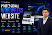 create a professional wordpress website for your business
