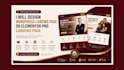 design wordpress landing page or clone, copy landing page