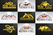do home renovation, roofing, remodeling, and  handyman logo
