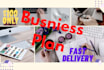 prepare business plan, proposal with forecasting
