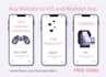 convert your website into an interactive android and ios app