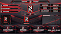 design animated twitch stream overlay, twitch logo, panels, screens, alerts
