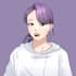 draw bust up digital illustration