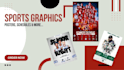create a sports team poster or schedule