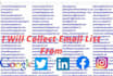 collect business email list niches