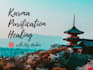 burn bad karma using reiki energy