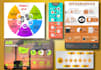design professional flowcharts, piecharts, business infographics