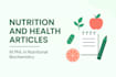 write engaging articles on health, fitness, and supplements