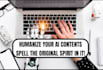 edit, proofread, and rewrite your ai content, formal texts and books effectively