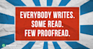 proofread and edit your documents