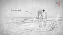 hand drawn style animated lyrics video