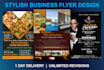 create stylish business flyer design