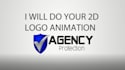 do a custom 2d logo animation