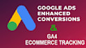 set up enhanced conversion and ga4 ecommerce for shopify