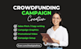create effective kickstarter, indiegogo, crowdfunding campaign