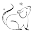 create wholesome rat drawings for you