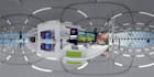 render 3d interior or 360 panorama apartment, house,office