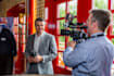 be your spokesperson or presenter with an office background