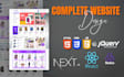 develop dynamic and responsive website