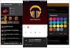 provide android online or offline music player with web admin panel