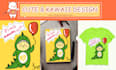 draw cute kawaii cartoon characters for your merchandise